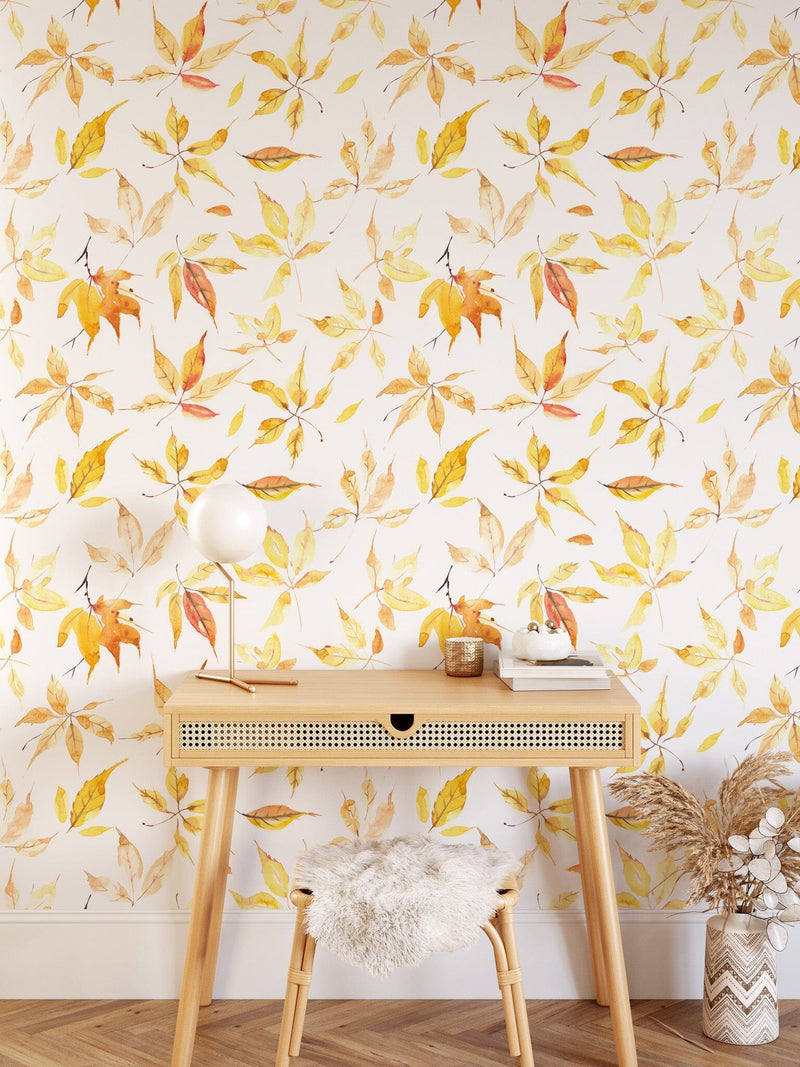 Fall Wallpaper - Removable Peel and Stick Wallpaper