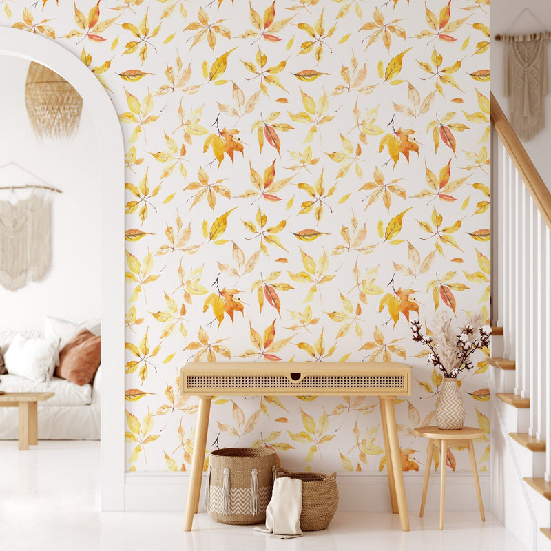 Fall Wallpaper - Removable Peel and Stick Wallpaper