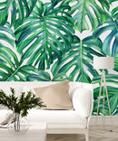 Fashionable Green Monstera Wallpaper Smart