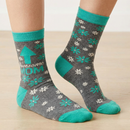 Awesome Mom Arrow Socks With Floral Design