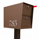 UpTown Box Locking Package Dropbox  in COCONUT - Modern Mailbox