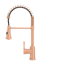 One-Handle Pre-Rinse Spring Copper Kitchen Faucet