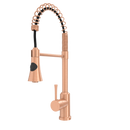 One-Handle Pre-Rinse Spring Copper Kitchen Faucet