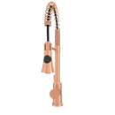 One-Handle Pre-Rinse Spring Copper Kitchen Faucet