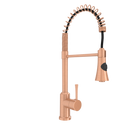 One-Handle Pre-Rinse Spring Copper Kitchen Faucet