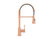 One-Handle Pre-Rinse Spring Copper Kitchen Faucet