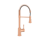 One-Handle Pre-Rinse Spring Copper Kitchen Faucet