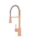 One-Handle Pre-Rinse Spring Copper Kitchen Faucet