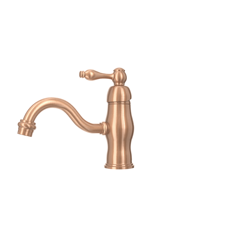 One-Handle Copper Bathroom Sink Faucet - AK40118-C