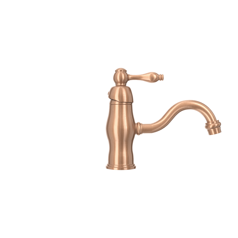 One-Handle Copper Bathroom Sink Faucet - AK40118-C