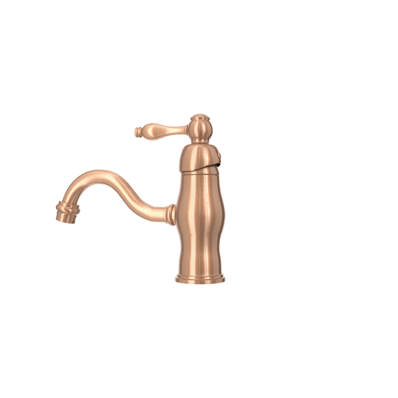 One-Handle Copper Bathroom Sink Faucet - AK40118-C