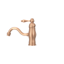 One-Handle Copper Bathroom Sink Faucet