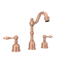 Two-Handle Brushed Gold Widespread Bathroom Sink Faucet - AK41518BTG