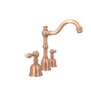 Two-Handle Brushed Gold Widespread Bathroom Sink Faucet - AK41518BTG