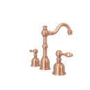 Two-Handle Matte Black Widespread Bathroom Sink Faucet - AK41518MB