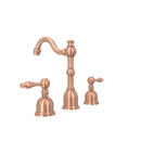 Two-Handle Brushed Gold Widespread Bathroom Sink Faucet - AK41518BTG