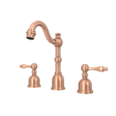 Two-Handle Brushed Nickel Widespread Bathroom Sink Faucet - AK41518BN