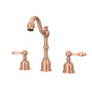 Two-Handle Brushed Nickel Widespread Bathroom Sink Faucet - AK41518BN