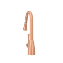 Copper Pull Out Kitchen Faucet, Single Level Solid Brass Kitchen Sink Faucets with Pull Down Sprayer