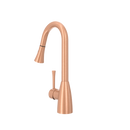 Copper Pull Out Kitchen Faucet, Single Level Solid Brass Kitchen Sink Faucets with Pull Down Sprayer