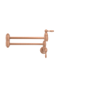 Copper Pot Filler Kitchen Faucet Wall-Mounted