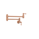 Copper Pot Filler Kitchen Faucet Wall-Mounted