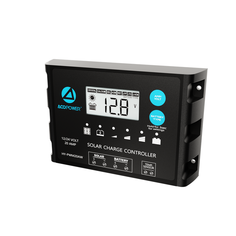 ACOPOWER ProteusX 20A PWM Charge Controller