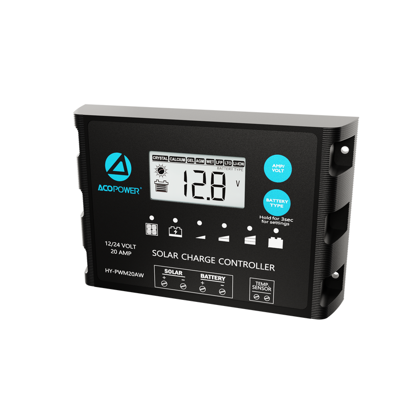 ACOPOWER ProteusX 20A PWM Charge Controller