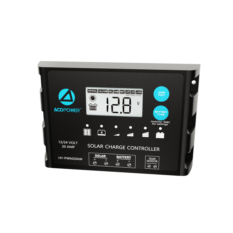 ACOPOWER ProteusX 20A PWM Charge Controller