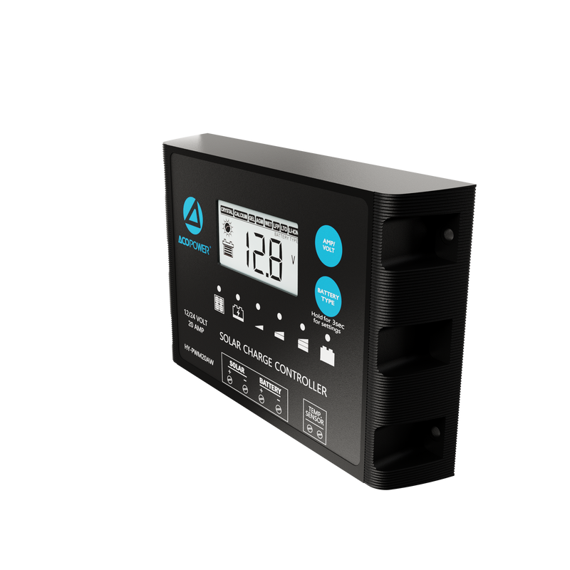 ACOPOWER ProteusX 20A PWM Charge Controller