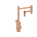 One-Handle Copper Pot Filler Kitchen Faucet with Side Sprayer