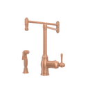 One-Handle Copper Pot Filler Kitchen Faucet with Side Sprayer - AK96918P1