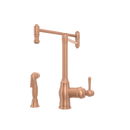 One-Handle Copper Pot Filler Kitchen Faucet with Side Sprayer - AK96918P1