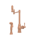 One-Handle Copper Pot Filler Kitchen Faucet with Side Sprayer - AK96918P1