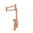 One-Handle Copper Pot Filler Kitchen Faucet with Side Sprayer - AK96918P1