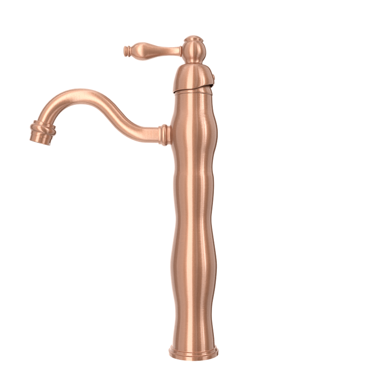 One-Handle Copper Bathroom Vessel Faucet - AK40118A-C