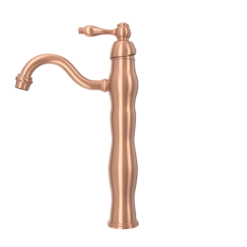 One-Handle Copper Bathroom Vessel Faucet - AK40118A-C