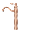 One-Handle Copper Bathroom Vessel Faucet