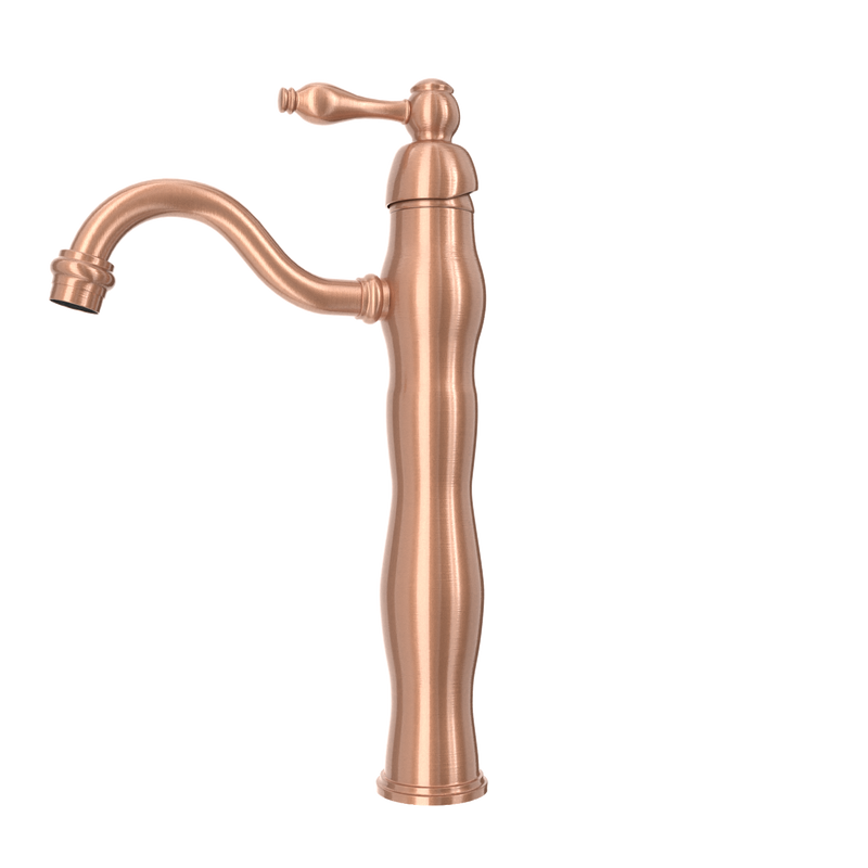 One-Handle Copper Bathroom Vessel Faucet - AK40118A-C