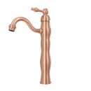 One-Handle Copper Bathroom Vessel Faucet