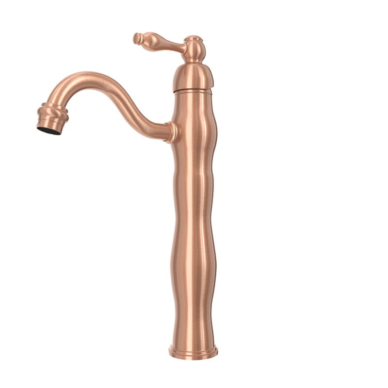 One-Handle Copper Bathroom Vessel Faucet - AK40118A-C