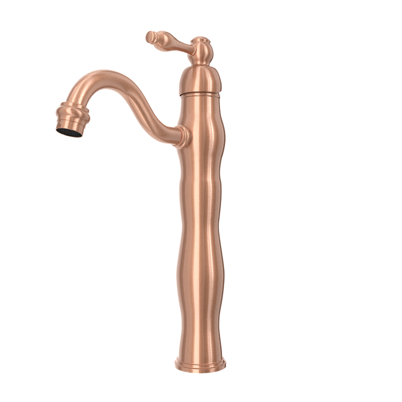 One-Handle Copper Bathroom Vessel Faucet - AK40118A-C