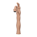One-Handle Copper Bathroom Vessel Faucet - AK40118A-C