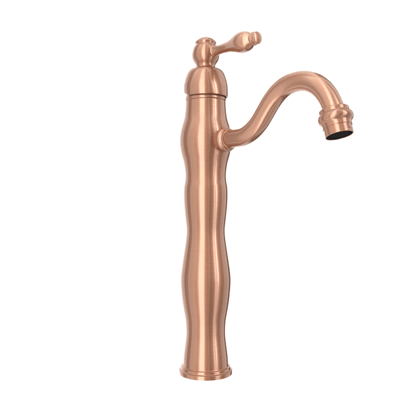 One-Handle Copper Bathroom Vessel Faucet - AK40118A-C