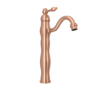 One-Handle Copper Bathroom Vessel Faucet
