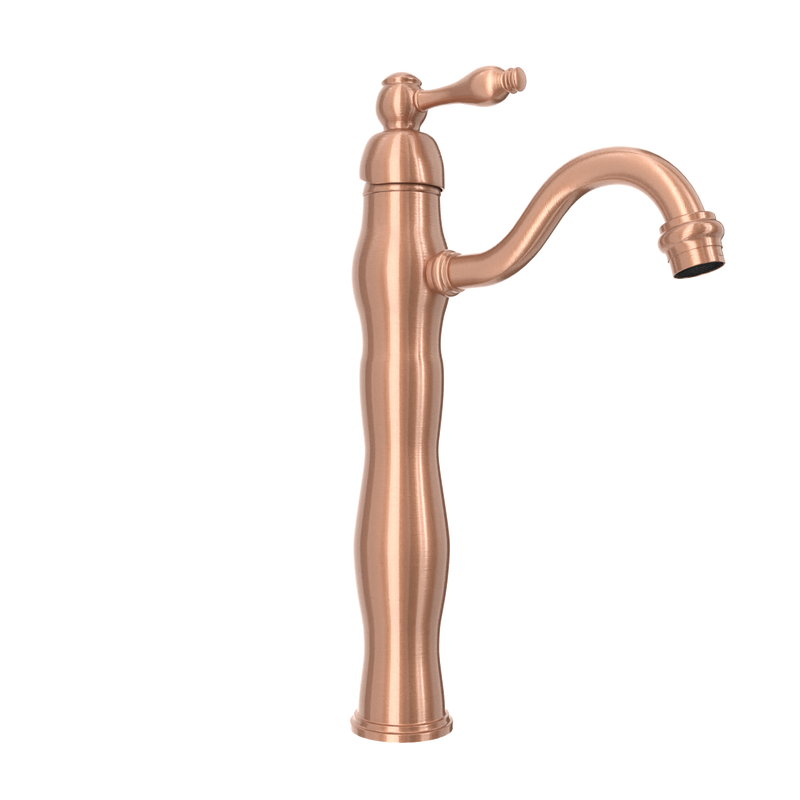 One-Handle Copper Bathroom Vessel Faucet - AK40118A-C