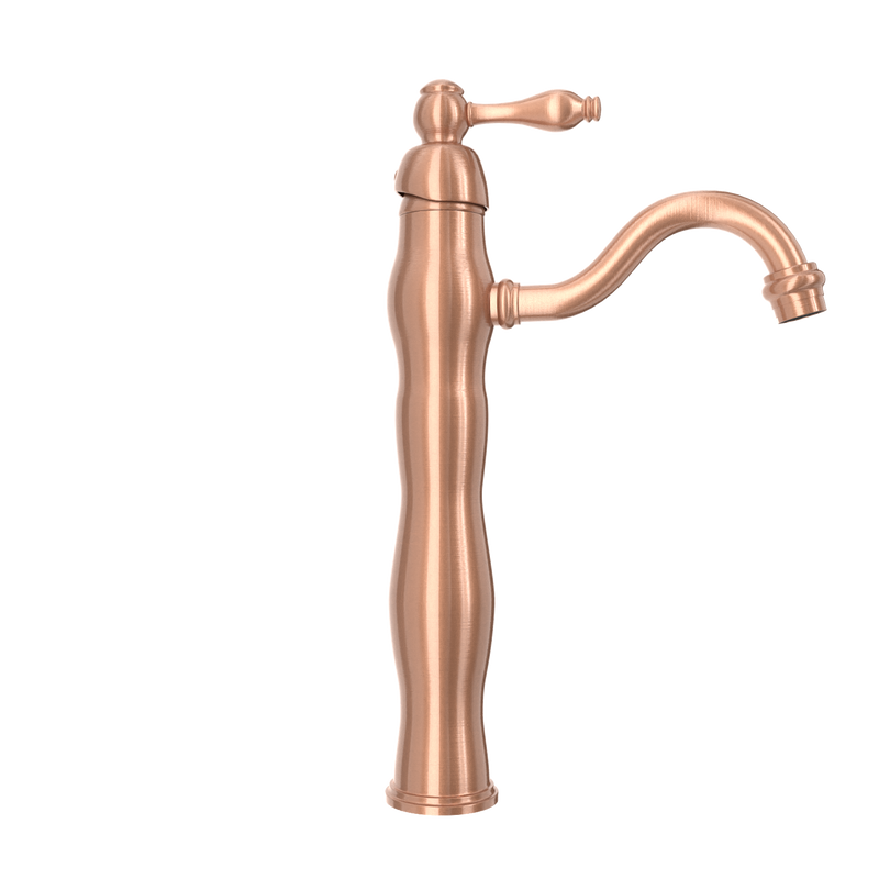 One-Handle Copper Bathroom Vessel Faucet - AK40118A-C