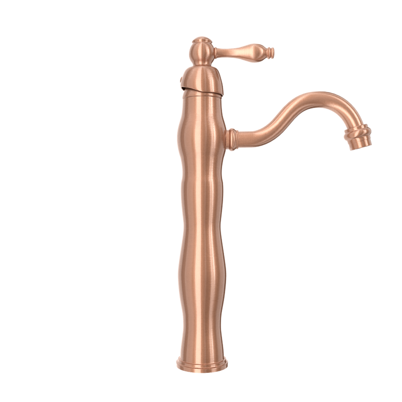 One-Handle Copper Bathroom Vessel Faucet - AK40118A-C