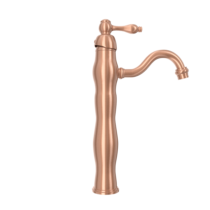 One-Handle Copper Bathroom Vessel Faucet - AK40118A-C