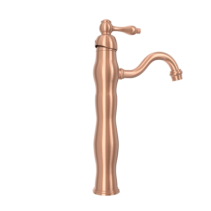 One-Handle Copper Bathroom Vessel Faucet - AK40118A-C